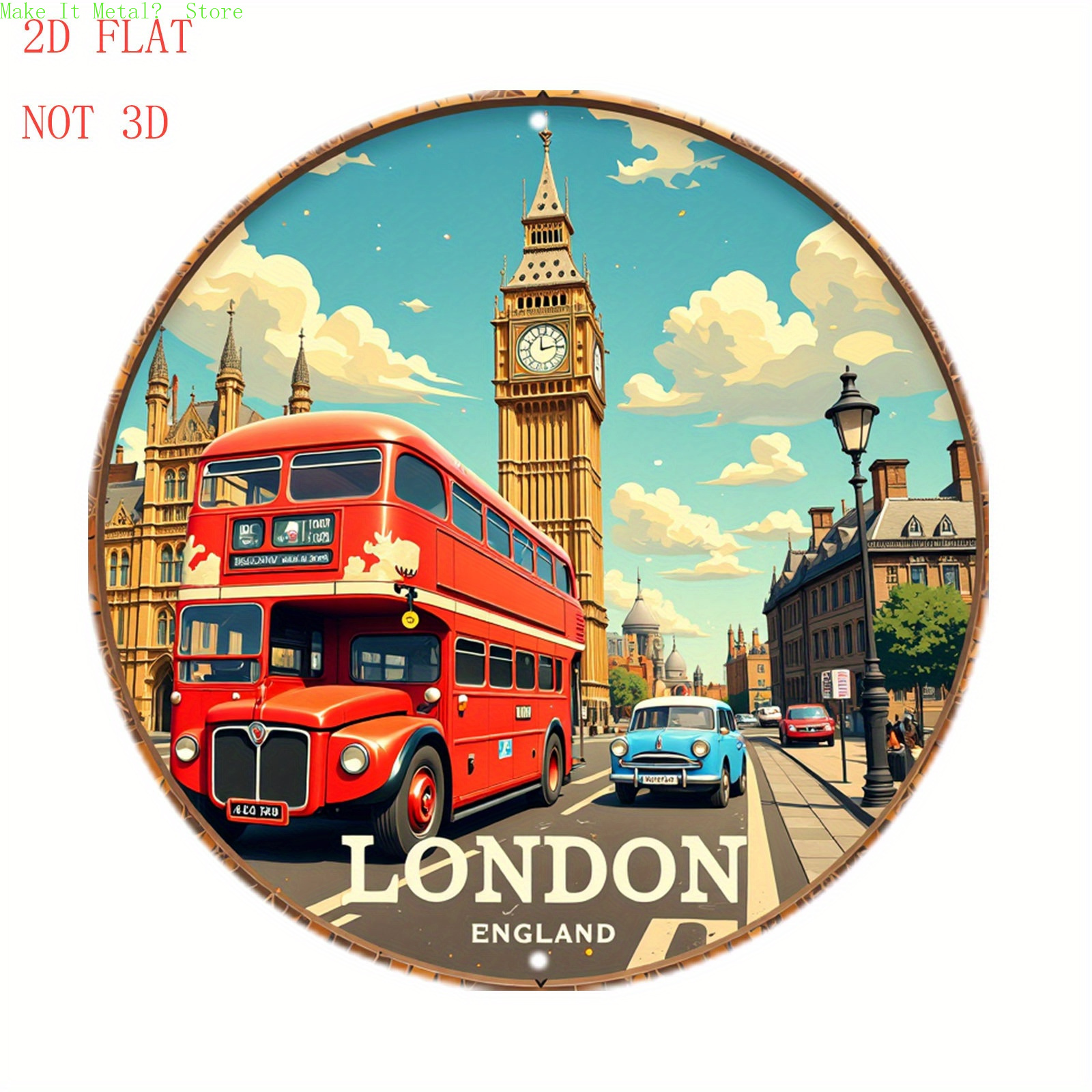 London England Red Double Deck - Home Bar Accessories recension och pris
