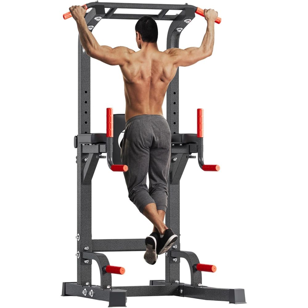 Power Tower Pull Up Bar Dip St - Home Bar And Gym recension och pris