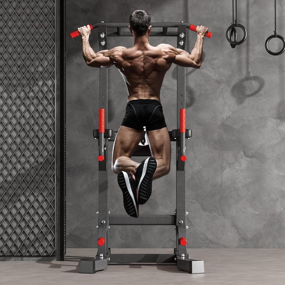 Power Tower Pull Up Bar Dip St - Home Bar And Gym recension och pris