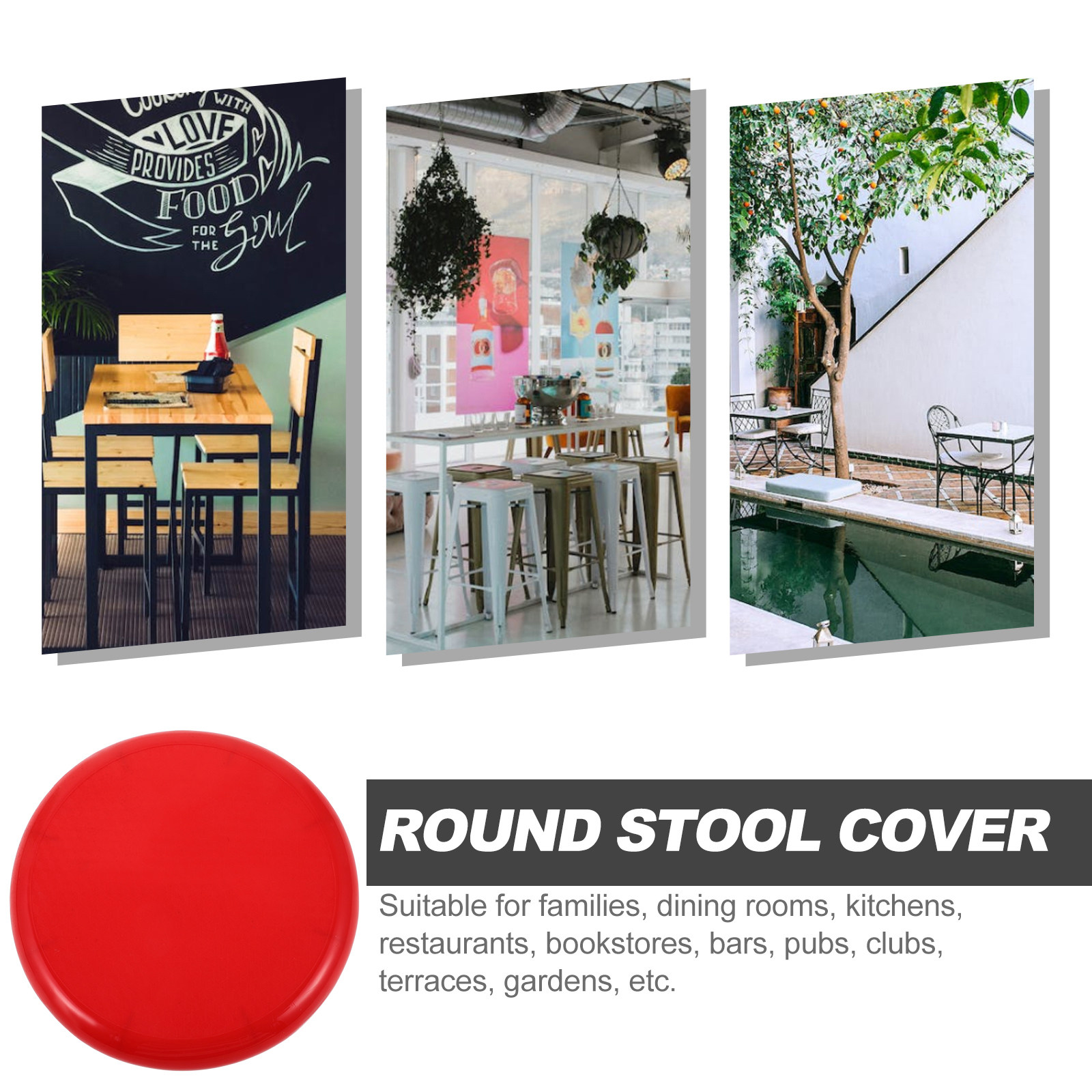 Round Chair Seat Replacement P - Home Bar Seating recension och pris