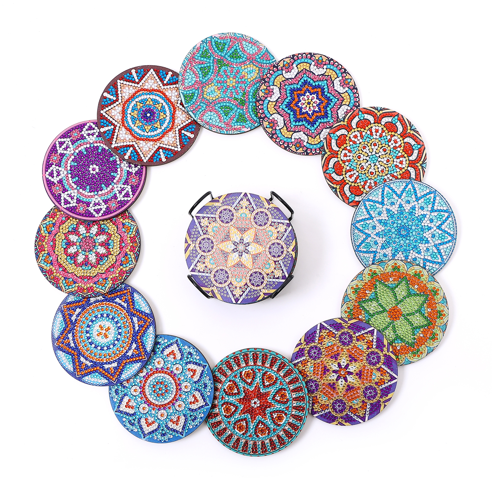 12Piece Manda Floral Pattern C - Home Barista recension och pris