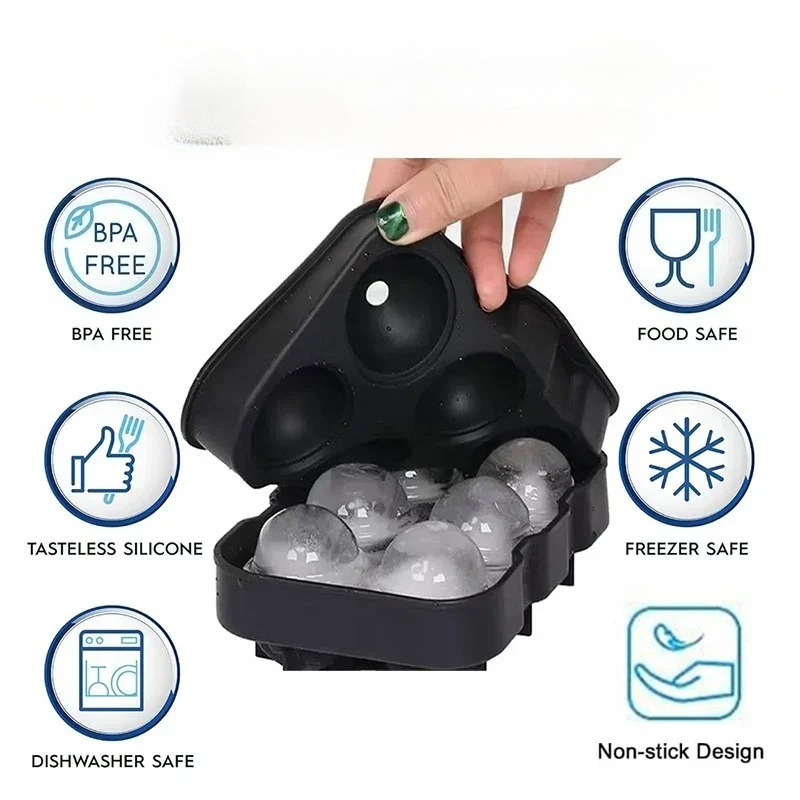 Wholesale Ice Cube Silicone Ic - Ice Mold Sphere recension och pris