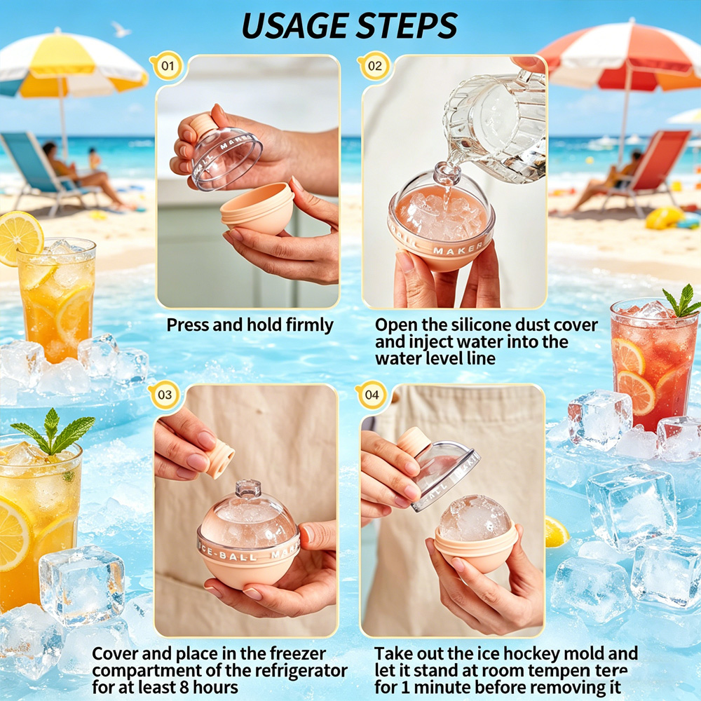 Multi-Purpose Silicone Sphere  - Ice Mold Sphere recension och pris