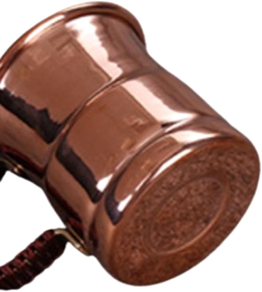 400ml Pure Copper Beer Mug wit - Mule Copper Mug recension och pris