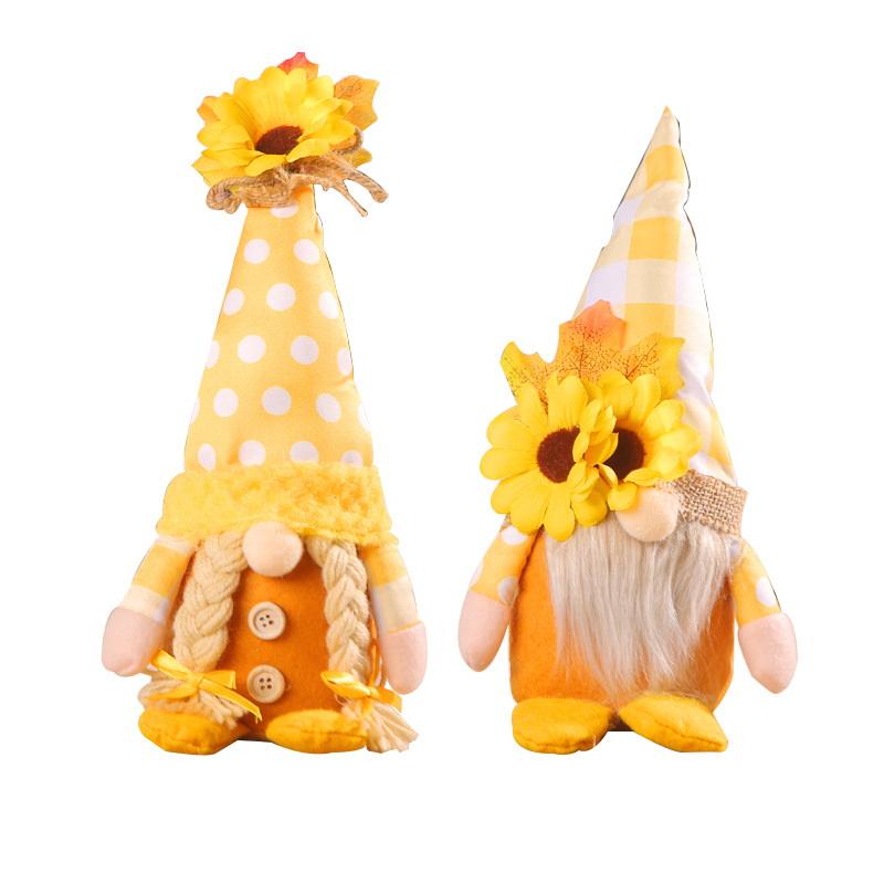 New Sunflower Farmhouse Gnome  - Home Bargains recension och pris
