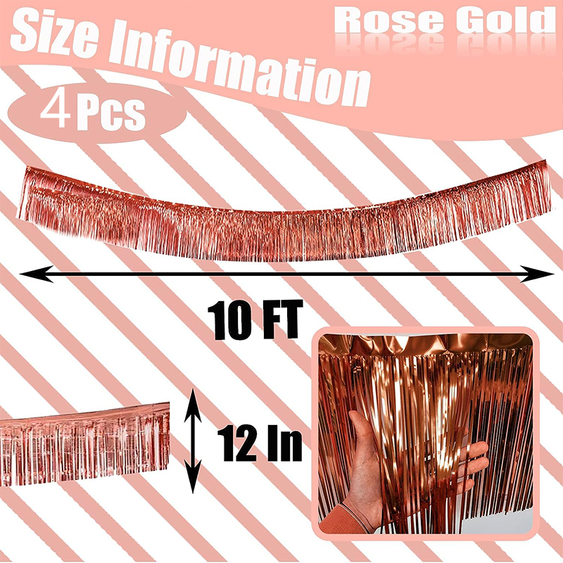 30x300CM Foil Fringe Garland S - Home Bargains recension och pris