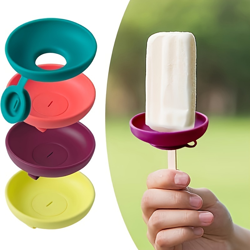 2pcs Silicone Ice Cream Holder - Garnish Tray Set recension och pris