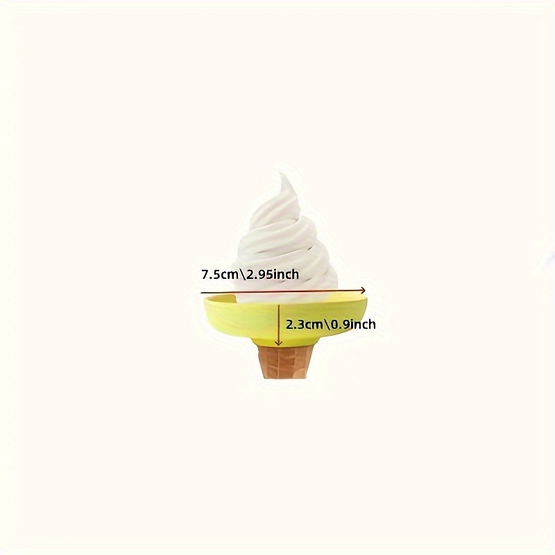 2pcs Silicone Ice Cream Holder - Garnish Tray Set recension och pris