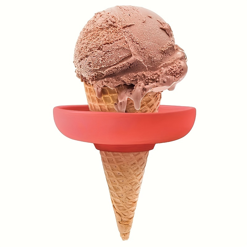 2pcs Silicone Ice Cream Holder - Garnish Tray Set recension och pris