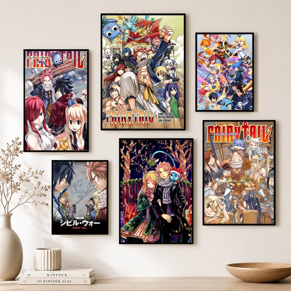 Shonen Fairy Tail Poster Paper - Home Bar And Theater recension och pris