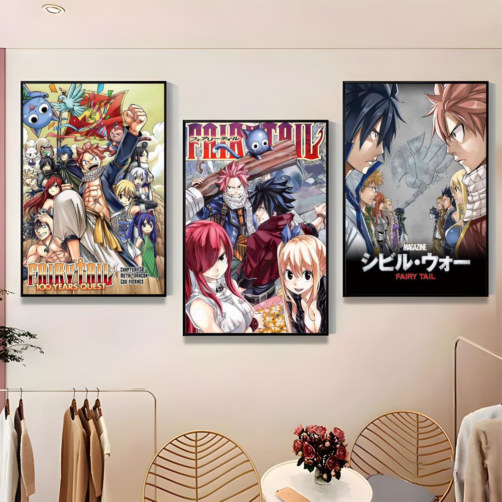 Shonen Fairy Tail Poster Paper - Home Bar And Theater recension och pris