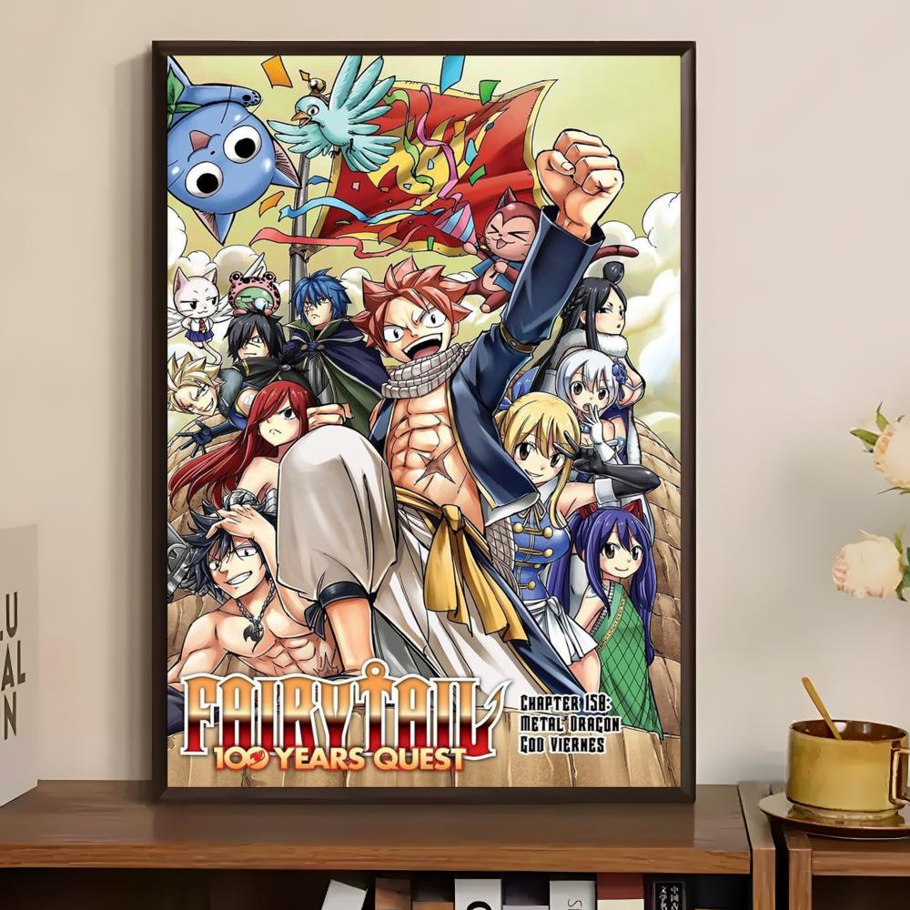 Shonen Fairy Tail Poster Paper - Home Bar And Theater recension och pris