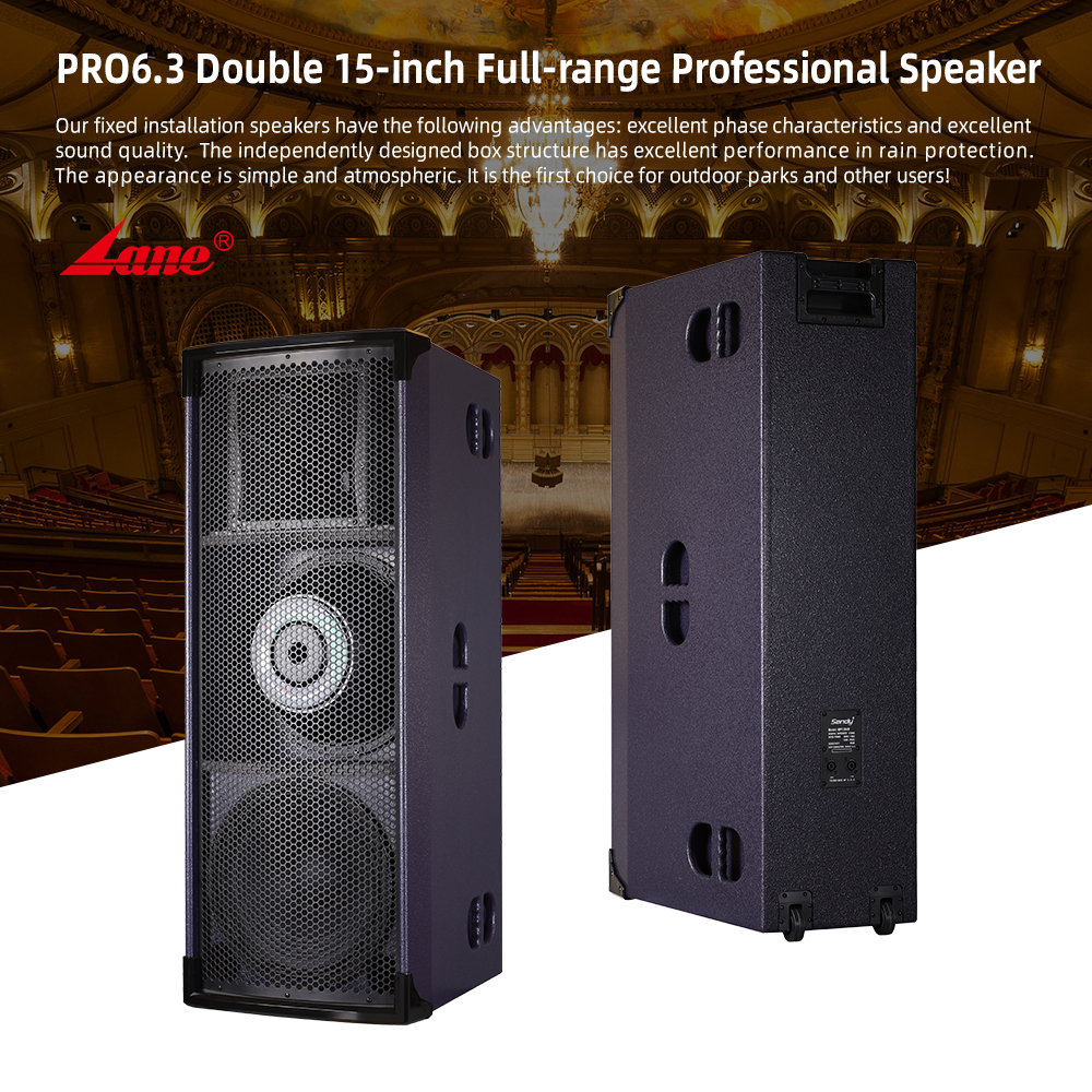 Lane PRO6.3 New Arrival Black  - Home Bar And Theater recension och pris
