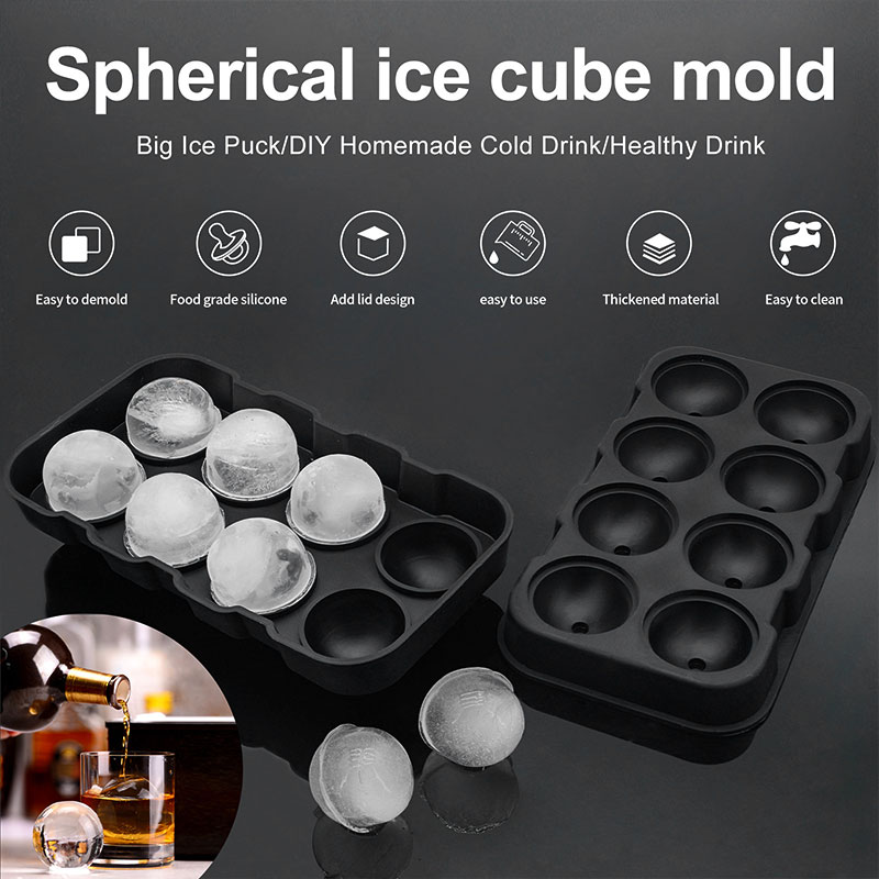 Large Sphere Ice Cube Molds 4/ - Ice Mold Sphere recension och pris