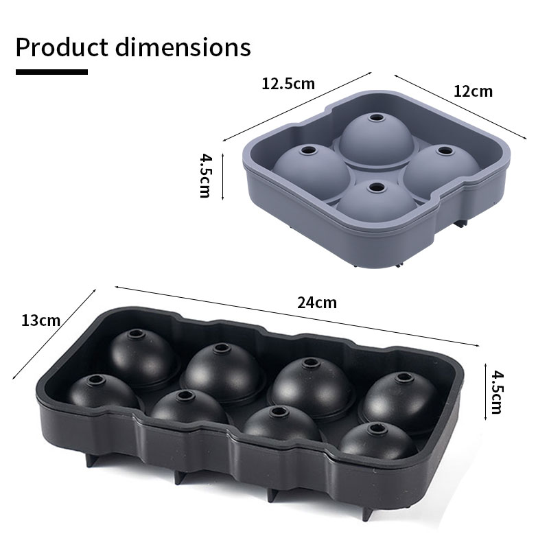Large Sphere Ice Cube Molds 4/ - Ice Mold Sphere recension och pris