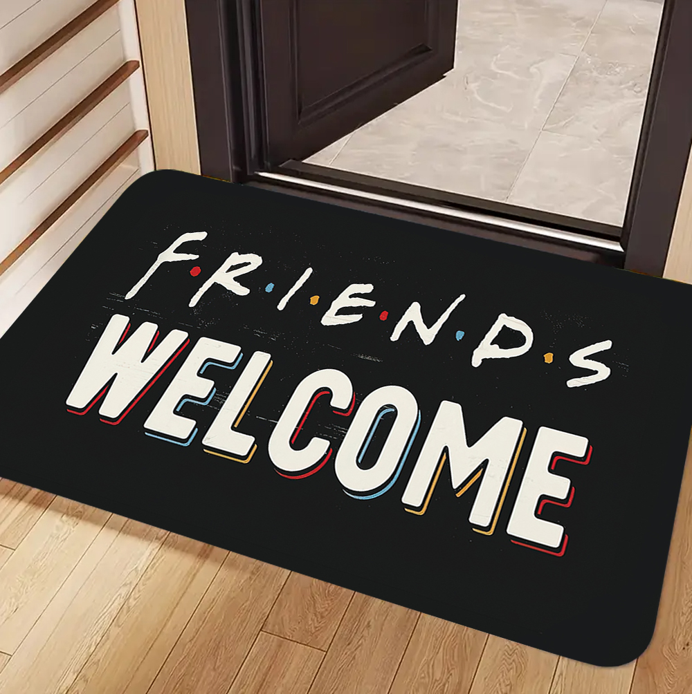 Welcome & Friends Theme Carpet - Home Bar Word recension och pris